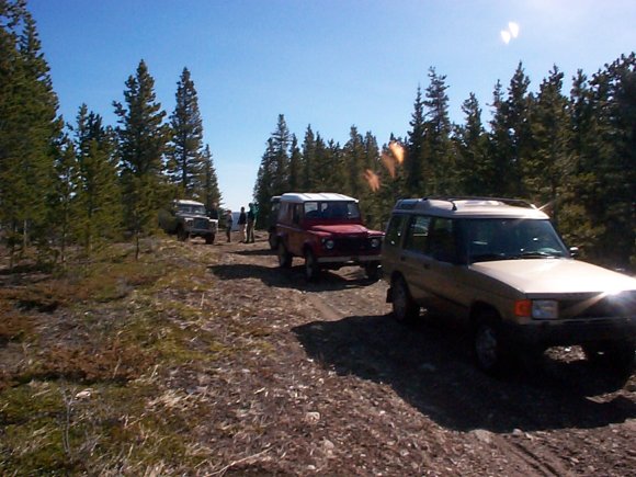 Group on top of cutline