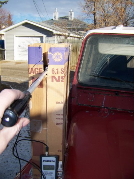 Stock heater flow test