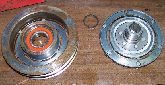 Pulley and hub