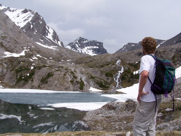 Lower Headwall lake