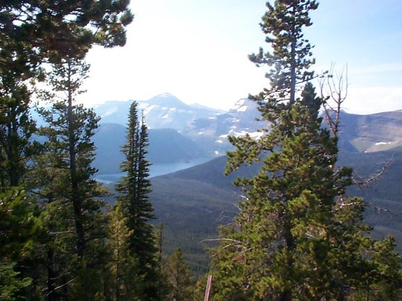 Cameron lake from Mt Rowe Trail