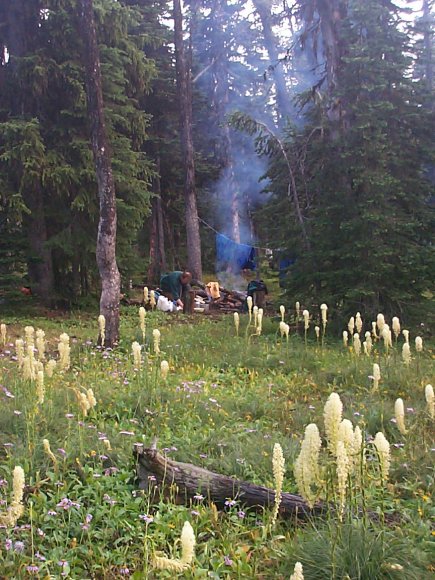 Camp 3 at Sage Pass and John 2