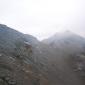 Descent to Sage Pass looking Back