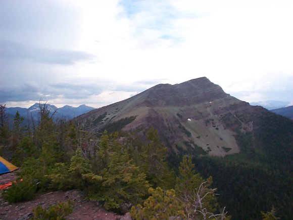 Mt Festubert from Camp 2