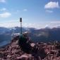 Mt Rowe Summit with view to Cameron Lake