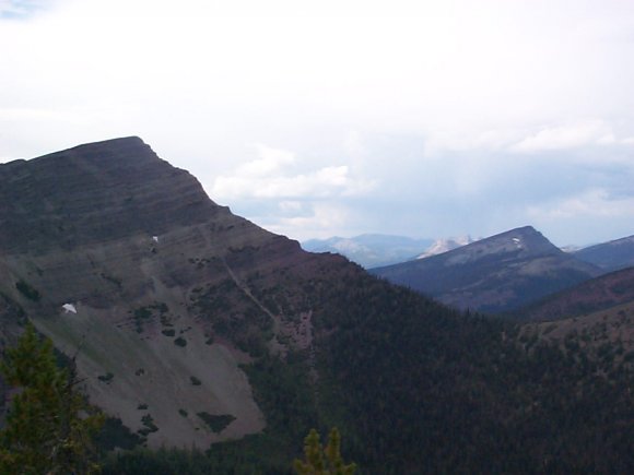 North East ridge of Mt Festubert