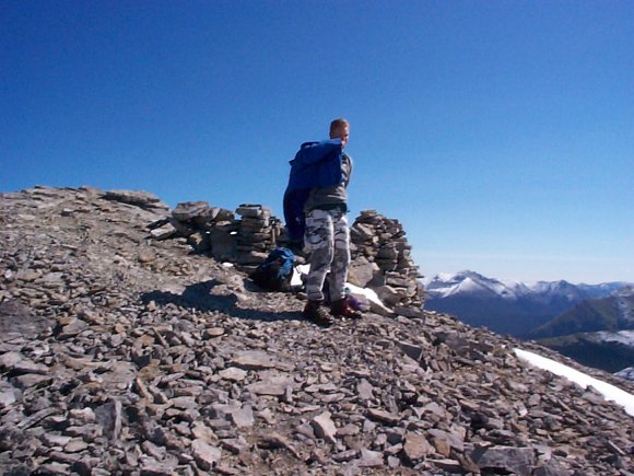 Axel at Windtower peak