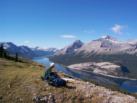 Spray Lake and Axel